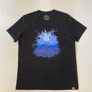 Rooster Teeth Black  Graphic T-Shirt NoahJ456 size L